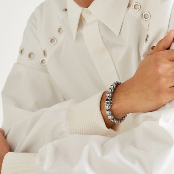 Alexander McQueen Skull Bead Bracelet - Picture 4 of 5